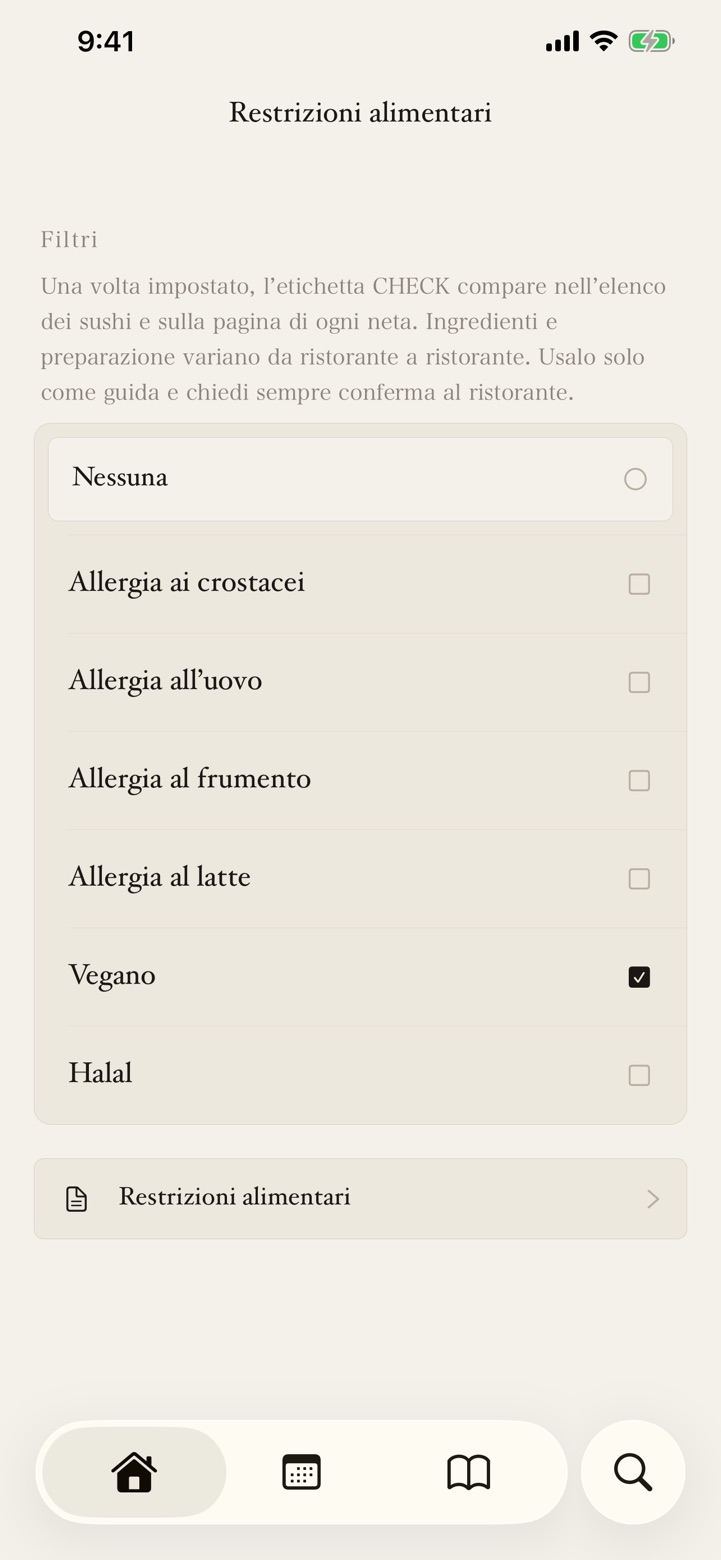 Restrizioni alimentari
