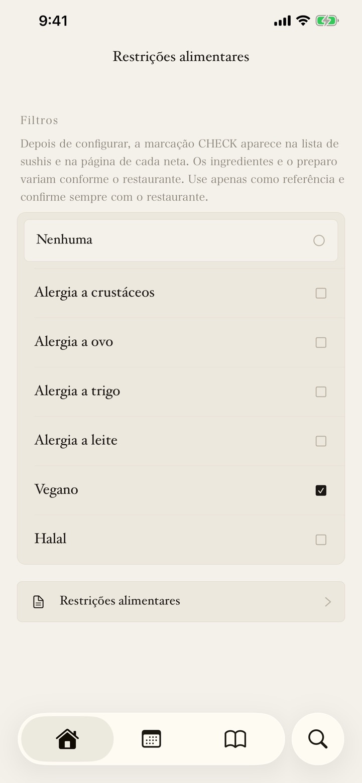 Restrições alimentares