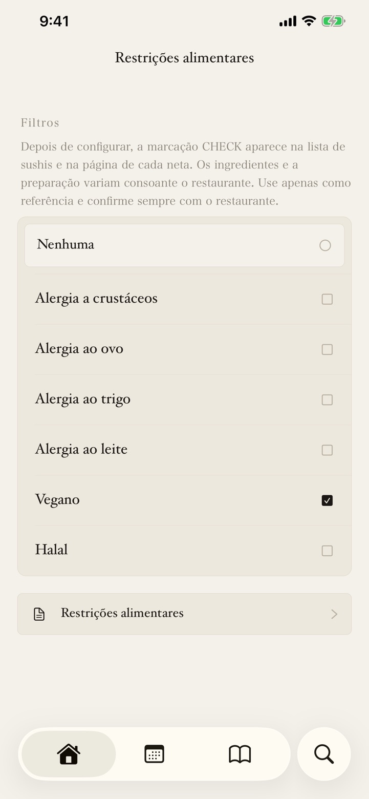Restrições alimentares