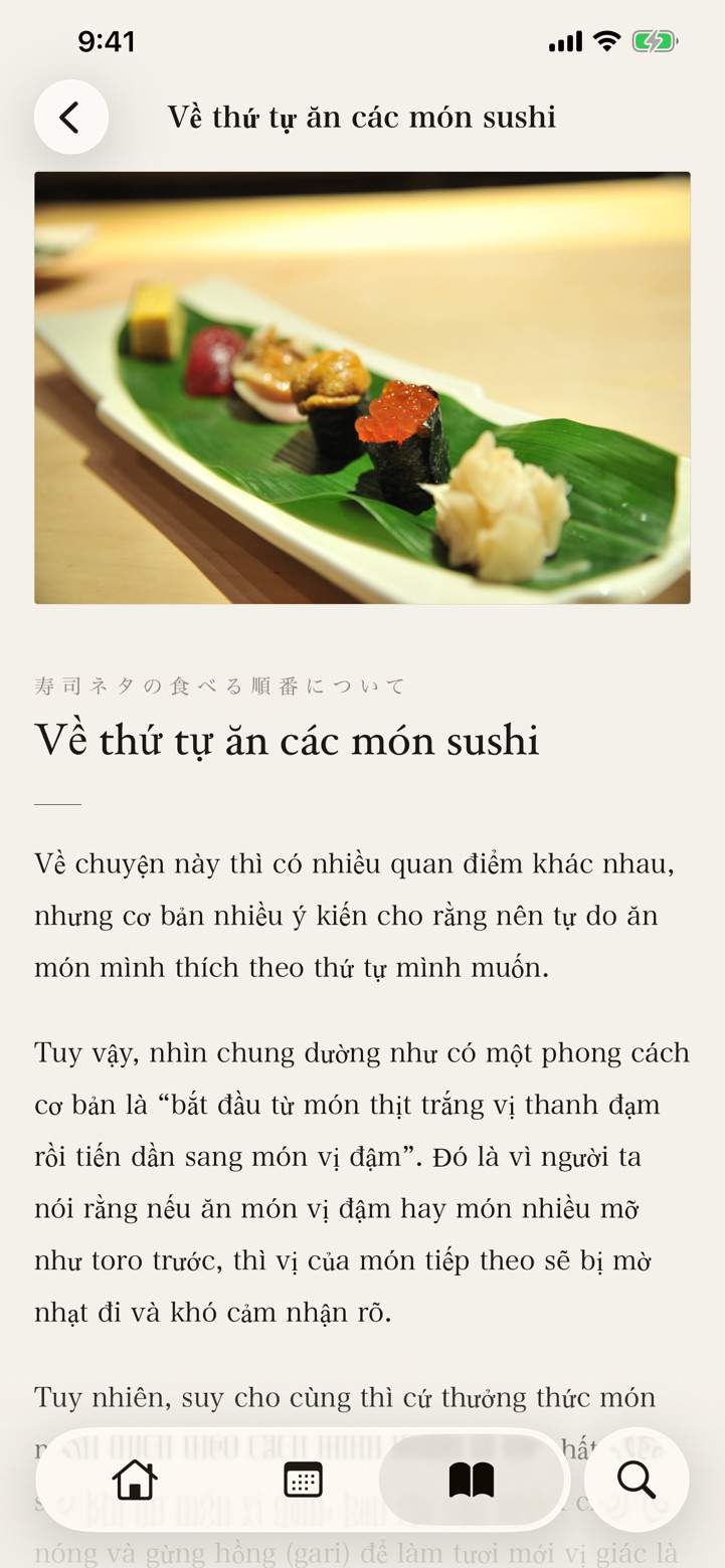 Kiến thức về sushi